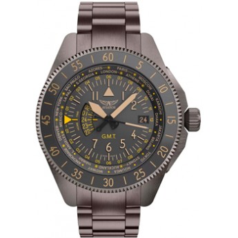Швейцарские наручные  мужские часы AVIATOR V.1.37.7.305.5. Коллекция Airacobra
